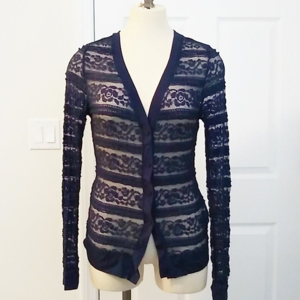 Amisu Lace Cardigan
